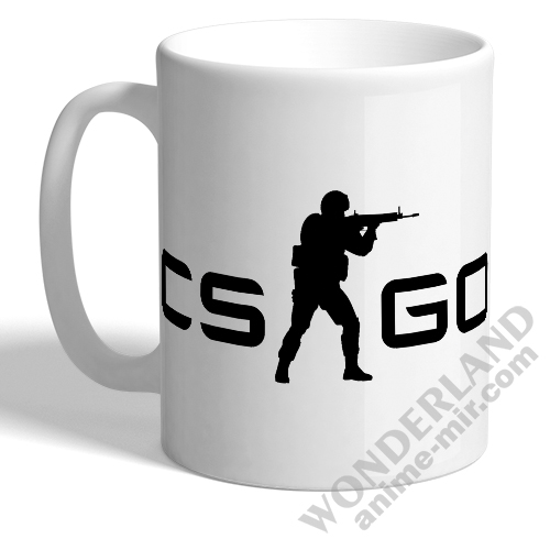 Кружка Контр Страйк - логотип / Counter Strike - logo